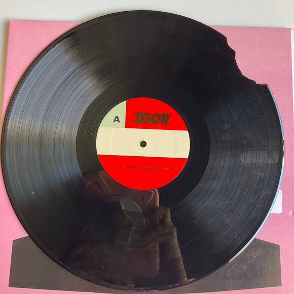 Vinyl Igor, cracked, for parts only! - Picture 3 of 9